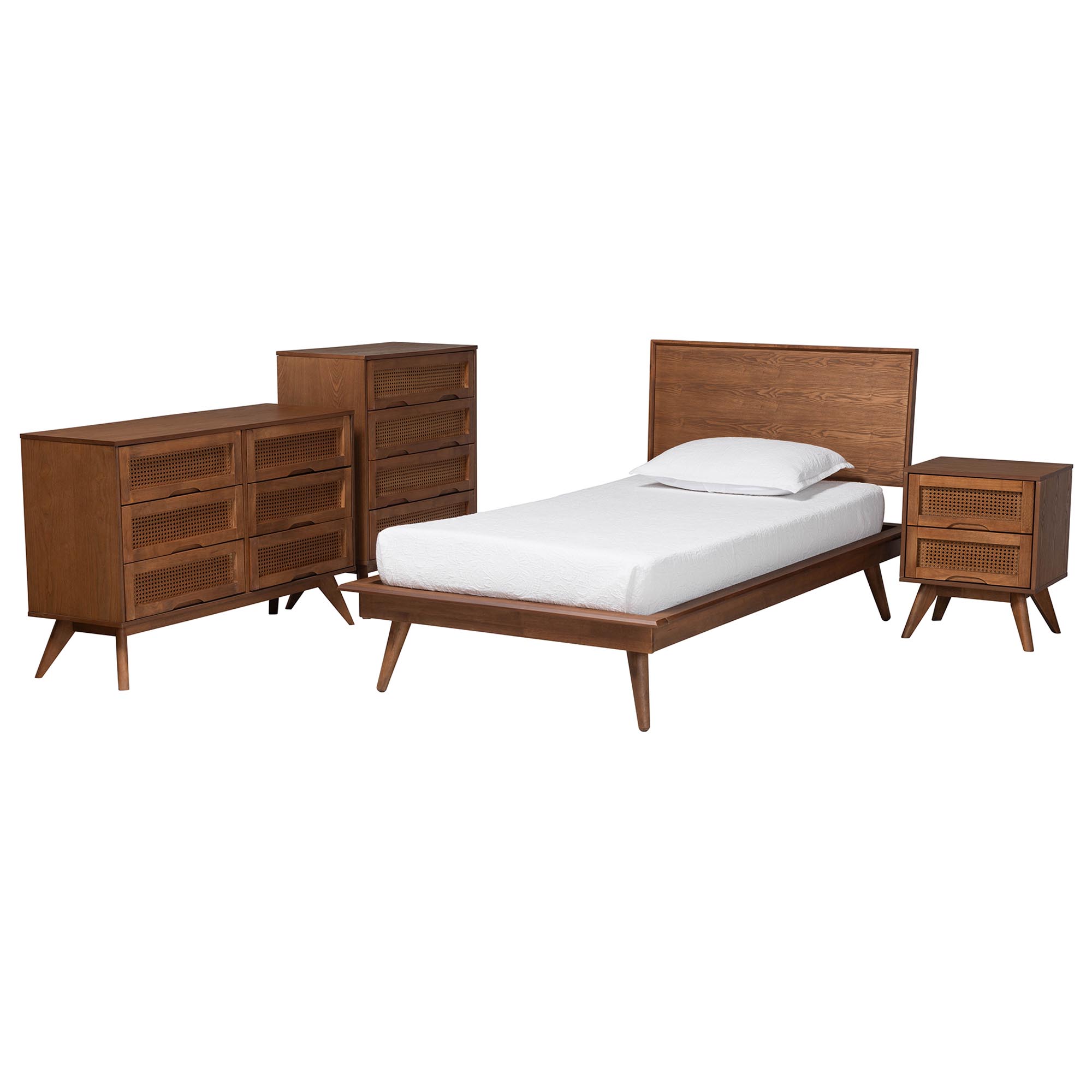 Bed | Bedroom Furniture | Affordable Modern Design | Baxton Studio